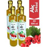Alıç Sirkesi 500 ml 4'lü Paket - Organik Doğal Fermente