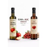 Alıç Sirkesi 500 ml Ve Elma Sirkesi 500 ml Seti 2'li