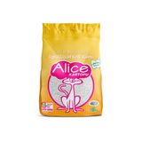 Alice 10 kg 11.5 lt Kalın ve Beyaz Taneli Topaklaşan Pudra Kokulu Kedi Kumu