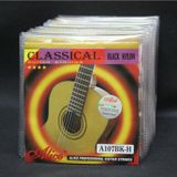Alice A107Bkh Model Siyah Renk Klasik Gitar Tel Seti-Pena Hediyeli