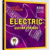 Alice A508-L Elektro Gitar Tel Seti - 10-46 Light (Eğitim - Manyetik Tepki) | Pürüzsüz Yüzey, Gelişmiş Manyetik Tepki, U