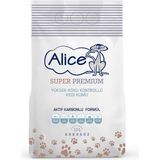 Alice Aktif Karbonlu Super Premium Kedi Kumu 10 Lt Yüksek Koku Kontrolü ve Topaklaşma Özelliği