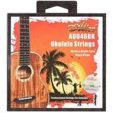 Alice AU046BK-C/Concert Ukulele Strings - Black