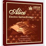Alice Awr58-L Elektro Gitar Teli (10-46 Light) | Özel Alaşımlı Nikel Kaplama Parlak Tizler Ve Tok Alt Frekanslar