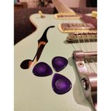 Alıce Damla Pena Mor 3'lü Set 2.00MM Caz Gitar Penası 2mm Mor Elektro, Akustik, Bas Gitar Penası Set Pena - 1