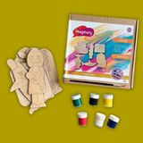 Alice & Grace Imaginory Ahşap Figür Boyama Seti - Korsan