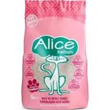 Alice İnce Ve Beyaz Taneli Topaklaşan Kedi Kumu 5 Lt