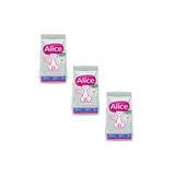Alice Light & Sterilised Somonlu Karidesli Kısırlaştırılmış / Kilolu Super Premium Kedi Maması 3 X 1 Kg