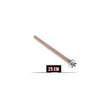Alice Shop 25CM Kalın 12MM Doğal Ahşap Tünek