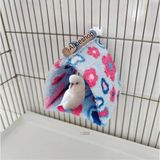 Alice Shop Tünekli Çadır Yatak Yuva Çok Renkli Kumaş ile Cennet Sevda Papağanı ve Muhabbet Kuşları İçin