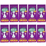 Alice Smart 10x1 kg Balıklı Tavuklu ve Sebzeli Yetişkin Kuru Kedi Maması