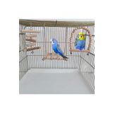 aliceshop Muhabbet Kuşu Kafes Aksesuarları 3 Lü Set Kuş Oyuncağı Kuş Salıncağı Kuş Tünegi