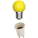 Aliden Fişli Duy LED Gece Lambası Ampul Duy Fişli (1 W - 1,5 W) Sarı
