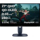 Alienware AW2725D 27 2560X1440 Qhd 280Hz 0.03 Ms HDMI Dp Type-C True Black 400 Qd-Oled Monitör