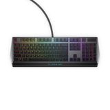 Alienware Düşük Profilli RGB Oyun Klavyesi AW510K: Alienfx Tuş Başına RGB LED - Medya Kontrolleri ve USB Geçiş - Cherry MX Düşük Profil Kırmızı Anahtarlar