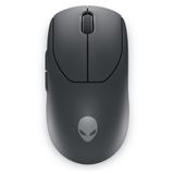Alienware Pro Kablosuz Oyuncu Mouse – Siyah – 545-BBFP 2.4GHz kablosuz, 26.000 DPI, 650 IPS, 6 programlanabilir tuş, USB-C şarj, 120 saat pil ömrü Dark Side of the Moon