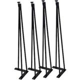 Aliis Life Metal Çalışma Masası Ayağı 4 Ayak 72 cm Dayanıklı Yapı ile Modern Tasarım