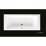 Alika 170x90 CM Dikdörtgen Panelli Düz Oturmasız Küvet