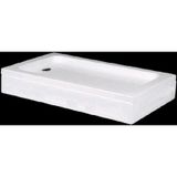 Alika 80 x 90 CM Dikdörtgen H 15 Panelli Duş Teknesi