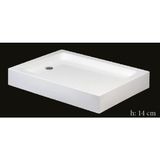 ALİKA BANYO 80x140 DİKDÖRTGEN MONOBLOK DUŞ TEKNESİ