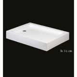 ALİKA - DİKDÖRTGEN 70x100 MONOBLOK DUŞ TEKNESİ