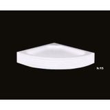 Alika Oval Duş Teknesi Panelli H 15 90 x 90 Oval H 15 Panelli Duş Teknesi