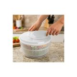Alika Tekstil ve Ev Gereçleri Beyaz Salata Ve Sebze Kurutucu 5 Litre Salata Kurutucu