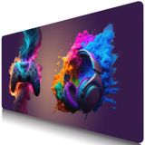 ALILANG Büyük Mouse Pad, Oyun Mouse Pad, Dizüstü Bilgisayar Masası Matı Dikişli Kenarları ile Kolay Kayan Fare Altlığı, Masa, Ofis ve Ev için Kaymaz Kauçuk Tabanlı Fare Altlığı (80 cm x 30 cm) - Oyun
