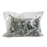 Aliminyum Saç Pensi 100 Lü Paket Metal Toka