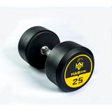 Alin HASGYM 25 KG Kauçuk Kaplı Profesyonel Olimpik DUMBBELL ( Dambıl )