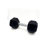 ALİN Sport 25 kg Kauçuk Profesyonel Olimpik Hex Dumbbell ( Hex Dambıl - Altıgen Dambıl )