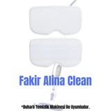 Alina Clean Buharlı Temizleyici Yedek Yer Başlığı, Set, Beyaz, 2'li - Ahşap - Beyaz