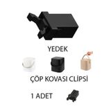 ALİNA HOME Akıllı Kapak, Sihirli Mutfak, Tezgah Üstü Çöp Kovası Klipsi, Yedek Pim