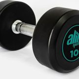 Alinsport 10 Kg 10 Kg Profesyonel Dambıl Kauçuk Dambıl Seti 10 Kg Siyah