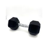 Alinsport ALİN Sport 25 kg Kauçuk Profesyonel Olimpik Hex Dumbbell ( Hex Dambıl - Altıgen Dambıl )