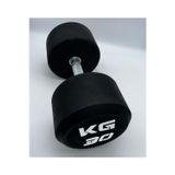 Alinsport Krom Kaplı Kauçuk Dumbbell 30 Kg