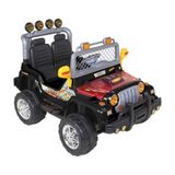 Aliş 504K Mega Off Road 12 V Uzaktan Kumandalı Akülü Jeep siyah
