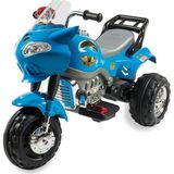 Aliş Akülü Motosiklet 12 V 35 kg Taşıma Kapasitesi Mavi Renkli Çocuk Motoru 2-7 Yaş İçin