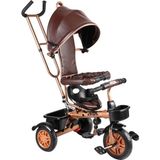 Aliş Toys Sweet Gold Ebeveyn Kontrollü 3 Tekerlekli Çocuk Bisikleti - Kahverengi