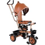 Aliş Toys Sweet Gold Ebeveyn Kontrollü 3 Tekerlekli Çocuk Bisikleti - Taba