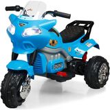 Aliş Turbo Go Way 12V Akülü Motor - Yeni Nesil Hassas Elden Gazlı ve Deri Koltuklu - Mavi