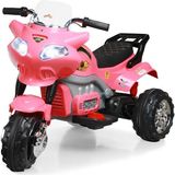 Aliş Turbo Go Way 12V Akülü Motor - Yeni Nesil Hassas Elden Gazlı ve Deri Koltuklu - Pembe