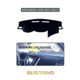 Alisevashop Mıtsubıshı L200 2015-2021Torpido Koruma Halısı Gri Kenar
