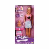 Alisha Veteriner Seti - Mor Etekli