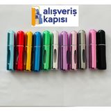 Alışveriş Kapısı 20 Adet Doldurulabilir Mini Parfüm Şişesi 20 Adet - Çok Renkli