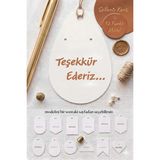 Alışveriş Kurdu 4X6Cm 100 Adet Sallantı Kartı Paketleme Özelleştirilebilir Delikli Marka Etiketi