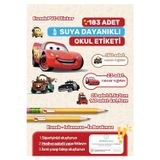Alışveriş Kurdu Okul Etiketi Kalem Etiketi Defter Etiketi Özel İsim Yazılabilen Etiket Arabalar Temalı 183 Adet
