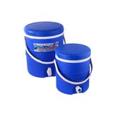 alişverişhome 2li Set Musluklu Piknik Termosu Su Termosu Sahil Termosu 14 Litre 6 Litre