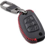 Alisveristime Hyundai İ20, İ30, İ35, İx20, İx35 Gerçek Deri Anahtar Kılıfı