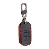 Alisveristime (Mitsubishi Outlander, ASX, Pajero, Eclipse, Lancer, L200 Uyumlu) Deri Anahtar Kılıfı